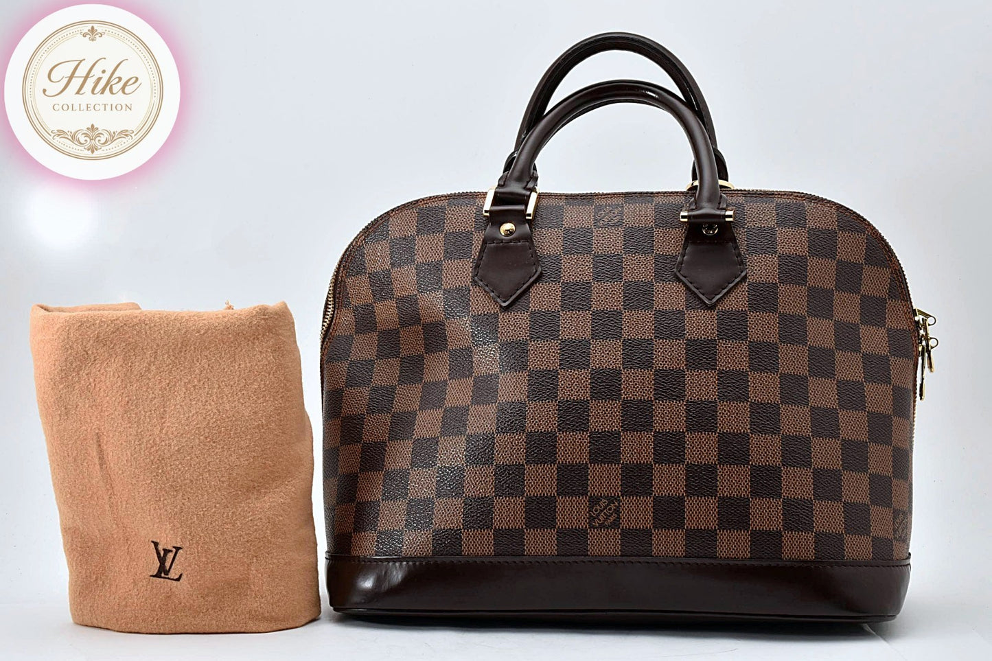 Louis Vuitton Alma Damier Handbag N51131 Authentic Condition *SA* B0130