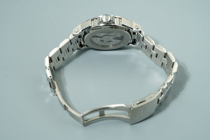 *MINT* SEIKO Premier 6R15-00F0 AT Brown Dial Round 42mm Mens Watch