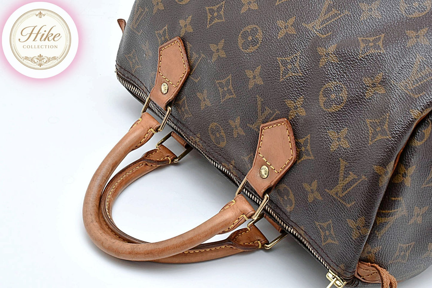 Louis Vuitton Speedy 30 Monogram Brown Handbag M41526 Authentic Condition A #32