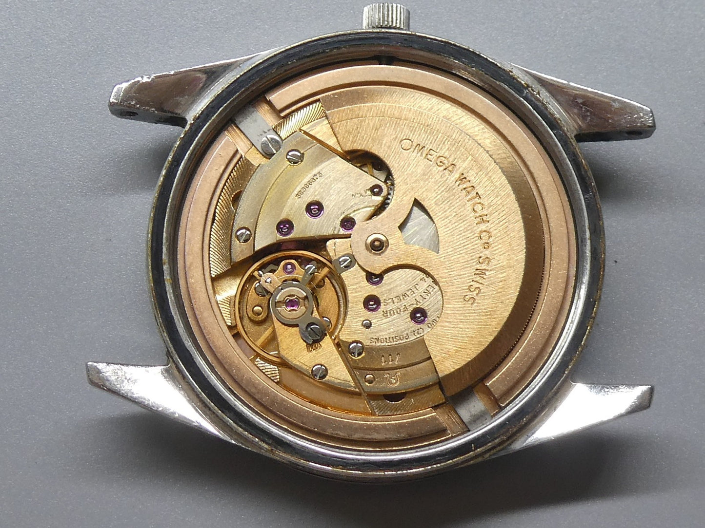 *Exc+3* Vintage 1973 OMEGA De Ville Cal.711 Automatic Cream Dial 34mm Mens Watch