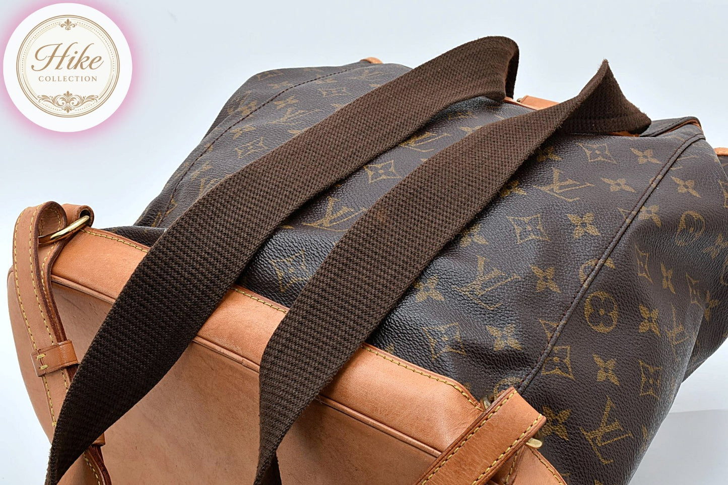 Louis Vuitton Montsouris GM Monogram Backpack Bag M51135 Auth Condition *AB*