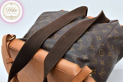 Louis Vuitton Montsouris GM Monogram Backpack Bag M51135 Auth Condition *AB*