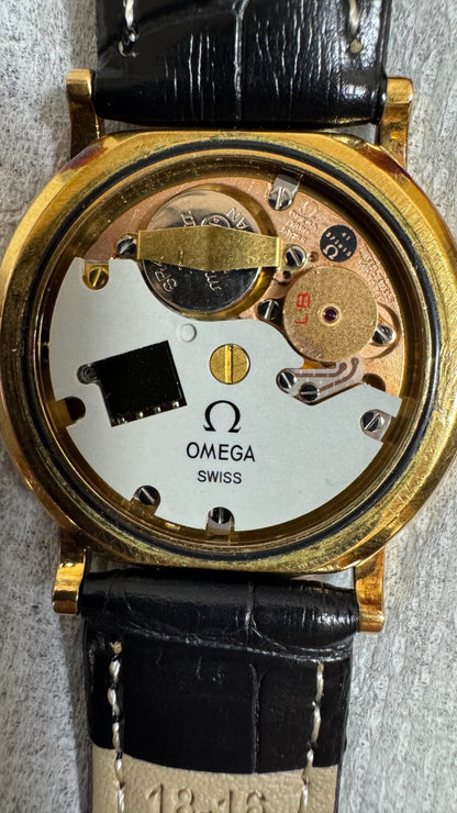 *Exc+5* Vintage 1979 OMEGA Constellation Cal.1330 Qz Gold Round 33mm Mens Watch