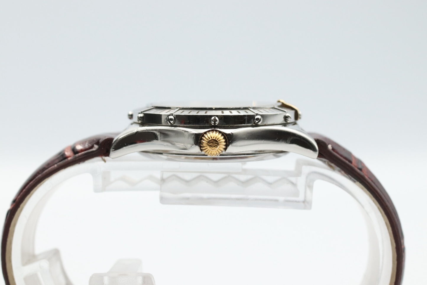 *Exc+5* Vintage BREITLING PERPETUEL SIRIUS B62022 Qz White Dial 32mm Mens Watch