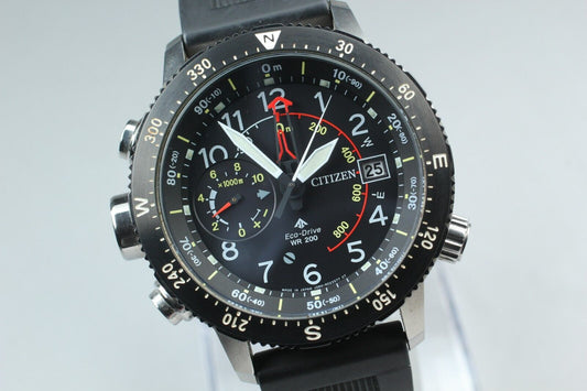 **MINT** Citizen Promaster J280-R008455 Date Eco Drive Solar Mens Watch JAPAN