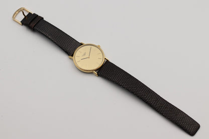 *N MINT* Vintage 1990s LONGINES Grand Classic L4.637.2 Qz Gold 32mm Mens Watch
