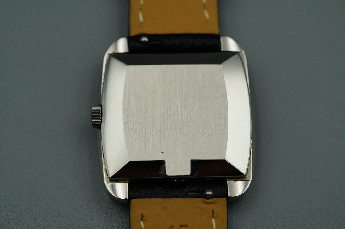 *NEAR MINT* OMEGA De Ville Hand Winding White Rectangle 25mm Women Watch