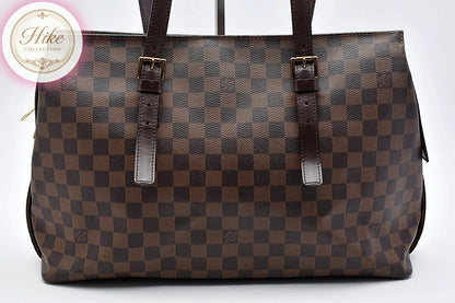 Louis Vuitton Damier Ebene Chelsea Shoulder Bag N51119 Auth Condition *AB*