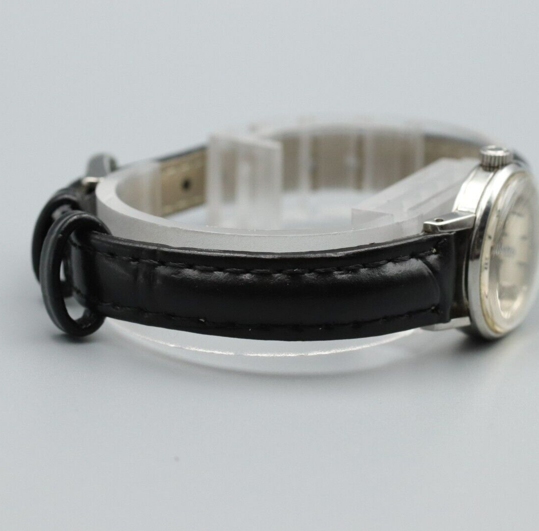 *NEAR MINT* Vintage OMEGA Geneve Cal.620 Hand Winding Silver Dial Women Watch