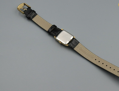 *Exc+5* Vintage OMEGA De Ville Cal.625 HandWinding Brown Dial Square Women Watch