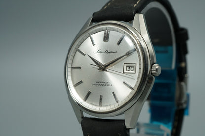 *N MINT* Vintage1965 SEIKO Skyliner 6222-8000 Automatic Silver 37mm Mens Watch