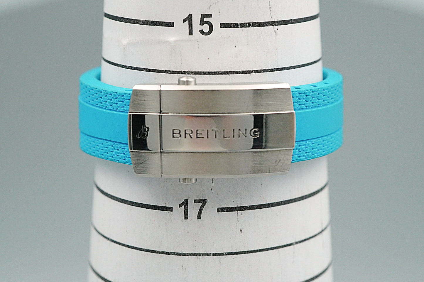 *MINT* BREITLING superocean A17377 Automatic Blue Dial Round 36mm Mens Watch