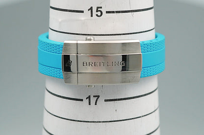 *MINT* BREITLING superocean A17377 Automatic Blue Dial Round 36mm Mens Watch