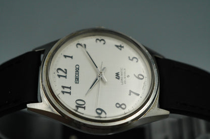 N MINT Vintage SEIKO LORD MATIC 5601-9000 Automatic Beige Round 36mm Mens Watch