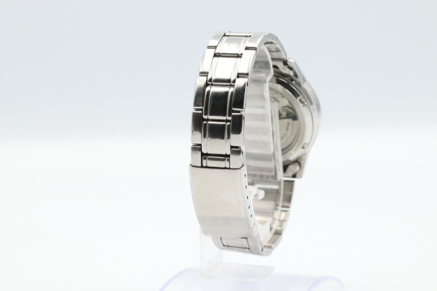 *NEAR MINT* SEIKO Diashock 6R15-00B0 Automatic White Dial Day Mens Watch JAPAN