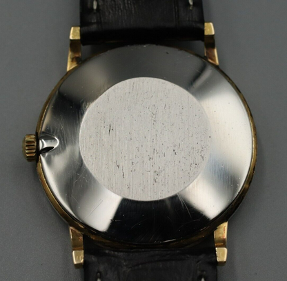 *Exc+4* Vintage OMEGA De Ville Cal.625 Hand Winding Gold Dial Round Mens Watch