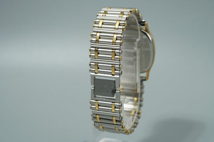 *Exc+5* Vintage 1977 OMEGA De Ville Cal.1365 Qz Silver Square 31mm Mens Watch