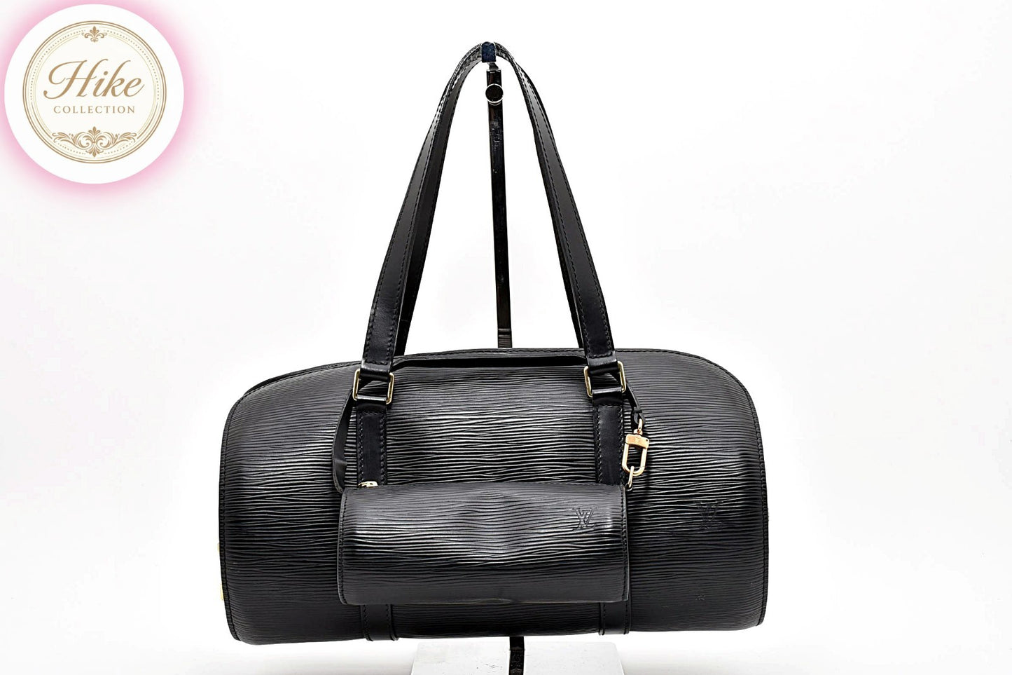 Louis Vuitton Epi Soufflot Black Handbag M52222 Authentic Condition *SA*