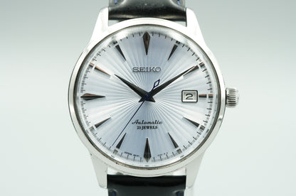 *MINT* SEIKO Presage 6R15-01S1 Automatic Blue Dial Round 39mm Mens Watch