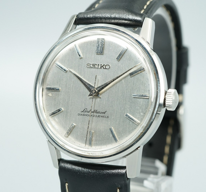 *MINT* Vintage 1965 SEIKO Lord Marvel 5740-0010 Hand Wind Silver 36mm Mens Watch