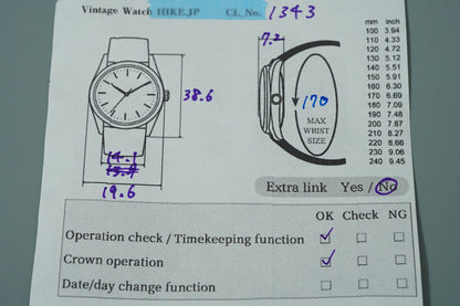 *N MINT* Vintage 1996 SEIKO NOIE 1EFW-5A00 Qz White Dial Square 20mm Women Watch