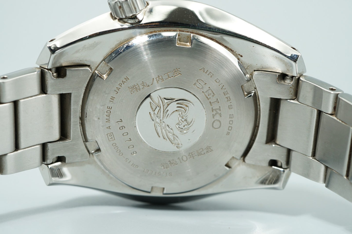 *NEAR MINT*  SEIKO  SCUBA 6R15-00G0 Automatic Blue Dial Round 45mm Mens Watch