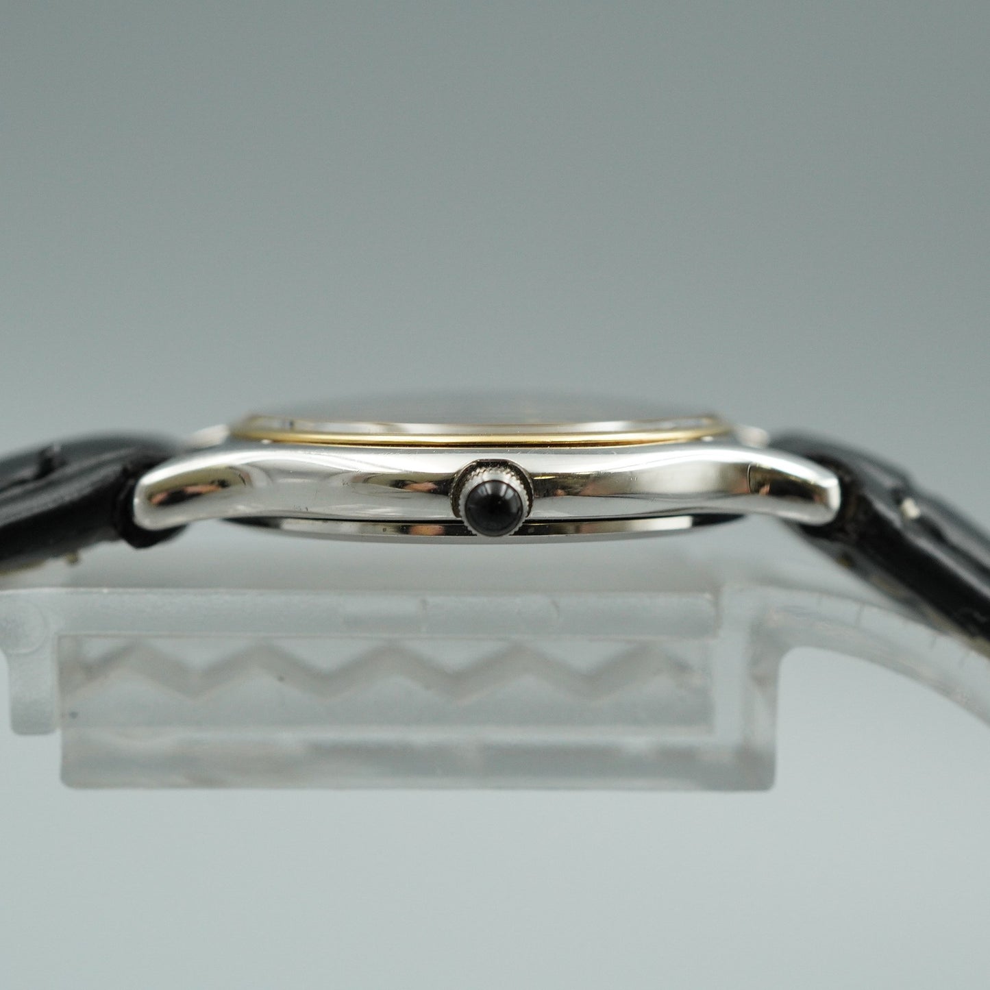 *MINT* Vintage SEIKO CREDOR 8420-0150 Quartz Silver Dial Round 23 mm Women Watch
