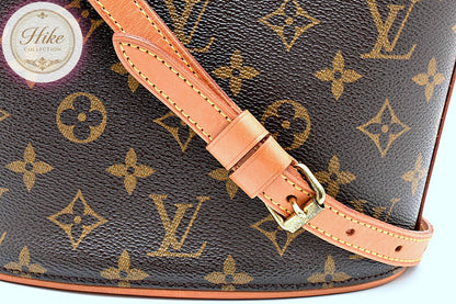 Louis Vuitton Drouot Monogram Brown Shoulder Bag M51290 Authentic Condition *SA*