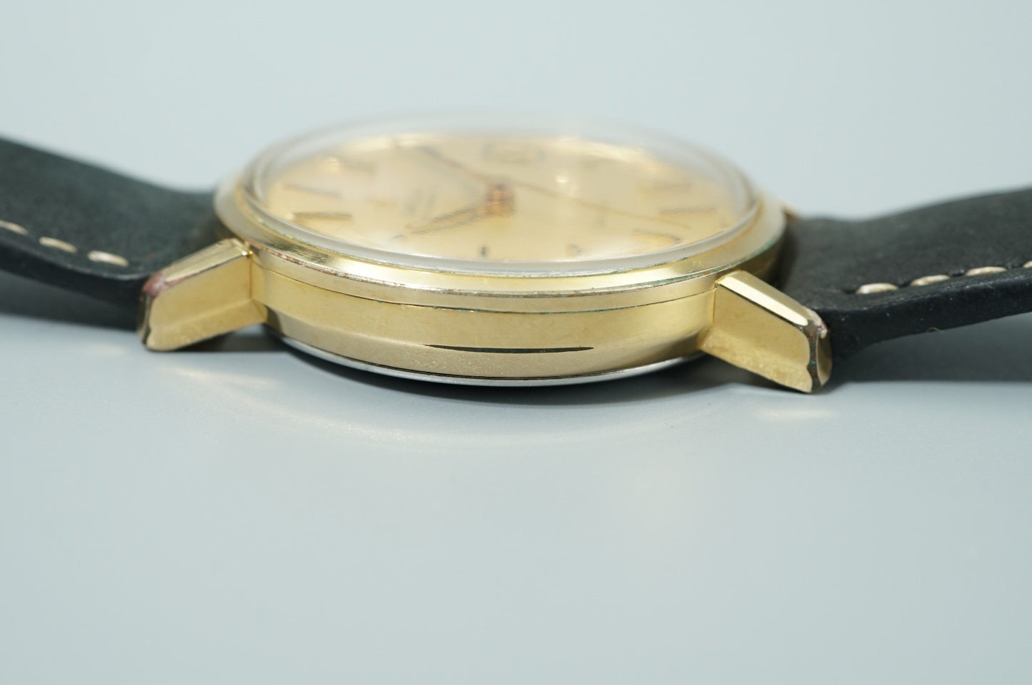 *N MINT* Vintage 1974 OMEGA De Ville Cal.1012 Automatic Gold 35mm Mens Watch