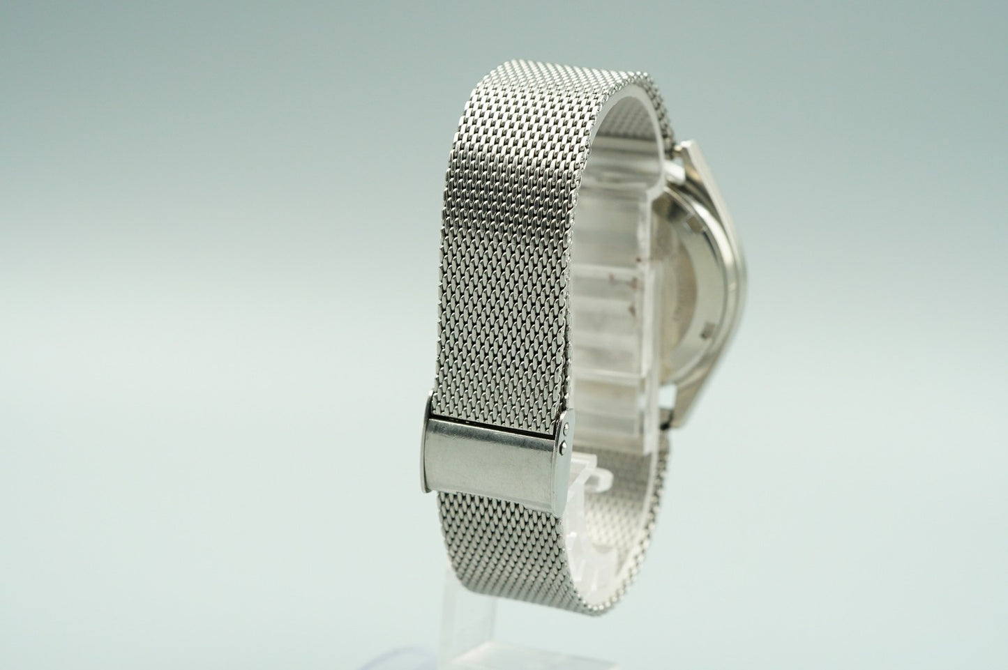 *N MINT* Vintage 1974 SEIKO KS HI-BEAT 5625-7113 AT Silver Round 35mm Mens Watch