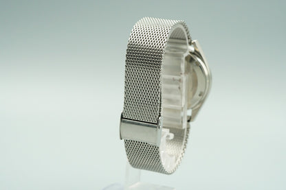 *N MINT* Vintage 1974 SEIKO KS HI-BEAT 5625-7113 AT Silver Round 35mm Mens Watch