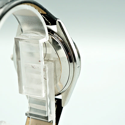 *Exc+5* Vintage 1970s SEIKO KING 4823-8000 Qz White Dial Round 36mm Mens Watch