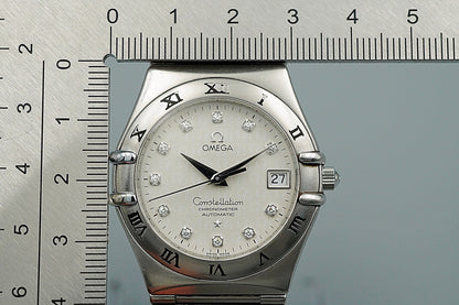 Exc+5 OMEGA Constellation CHRONOMETER Cal.1120 Automatic White 35mm Mens Watch