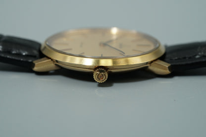 *MINT* Vintage 1974 OMEGA De Ville Cal.625 Hand Wind Gold Round 33mm Mens Watch