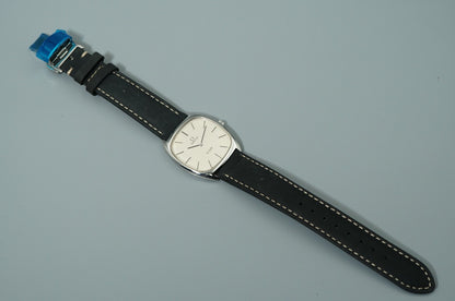*N MINT* Vintage 1975 OMEGA De Ville Cal.625 Hand Wind Silver Square Mens Watch