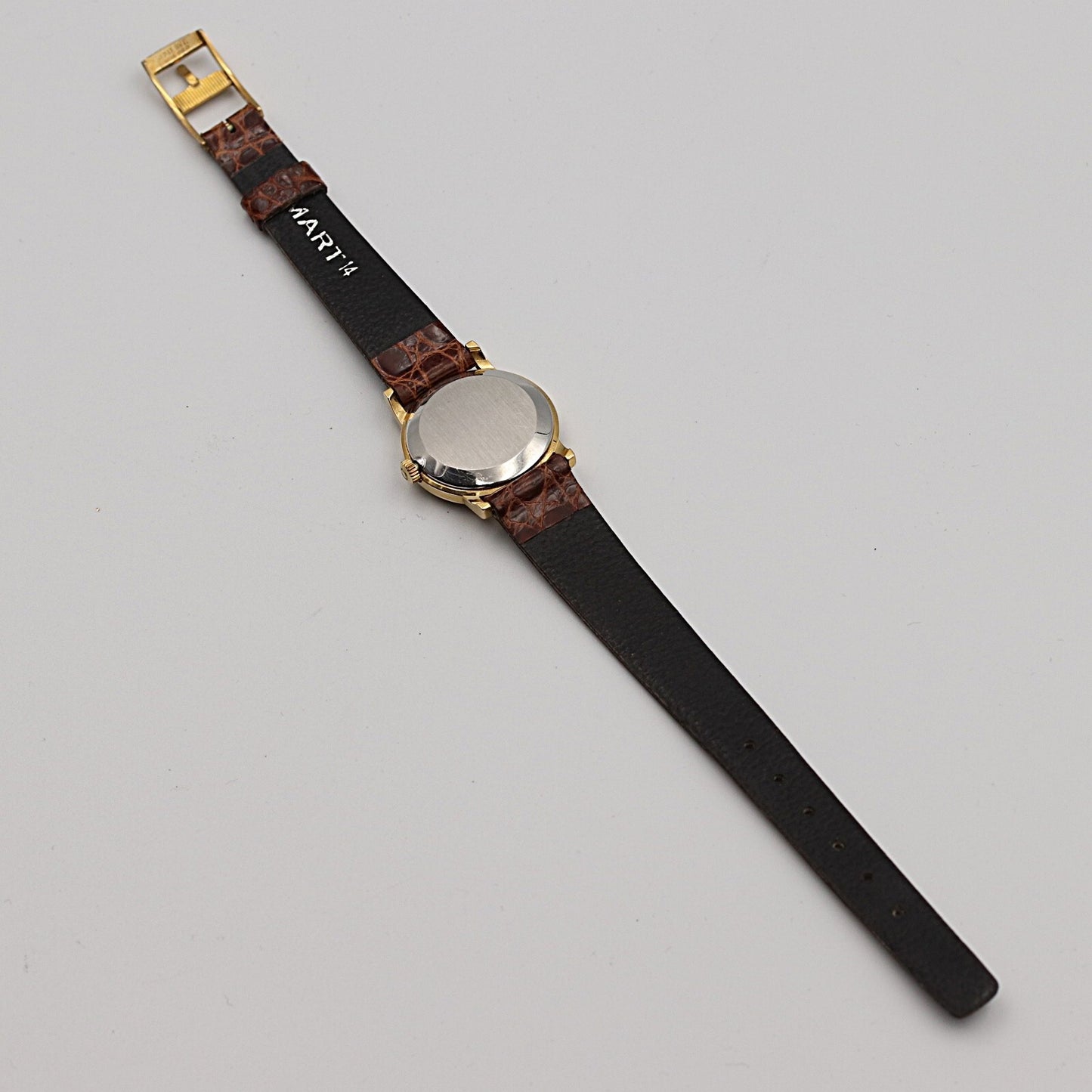Exc+4 Vintage 1970 OMEGA De Ville Cal.625 Hand Wind Gold Round 25mm Women Watch