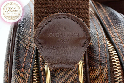 Louis Vuitton Reporter PM Damier Ebene Shoulder Bag N45253 Auth Condition *AB*