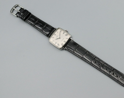 *Exc+5* Vintage OMEGA Geneve Cal.625 Hand Winding Silver Dial Square Women Watch