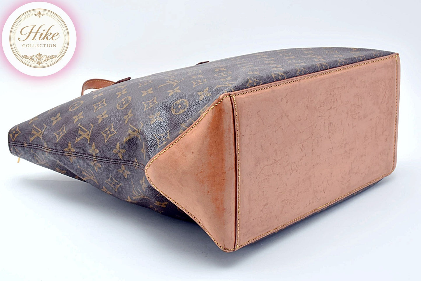 Louis Vuitton CABAS MEZZO Monogram Brown Tote Bag M51151 Authentic Condition SA