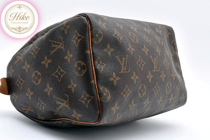 Louis Vuitton Speedy 25 Monogram Handbag M41528 Authentic Condition *AB* B0113