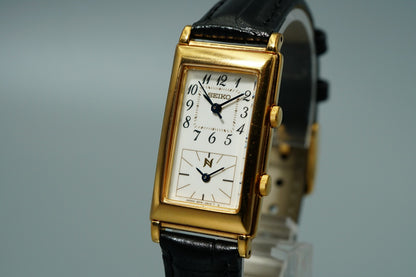 *N MINT* Vintage 1996 SEIKO NOIE 1EFW-5A00 Qz White Dial Square 20mm Women Watch