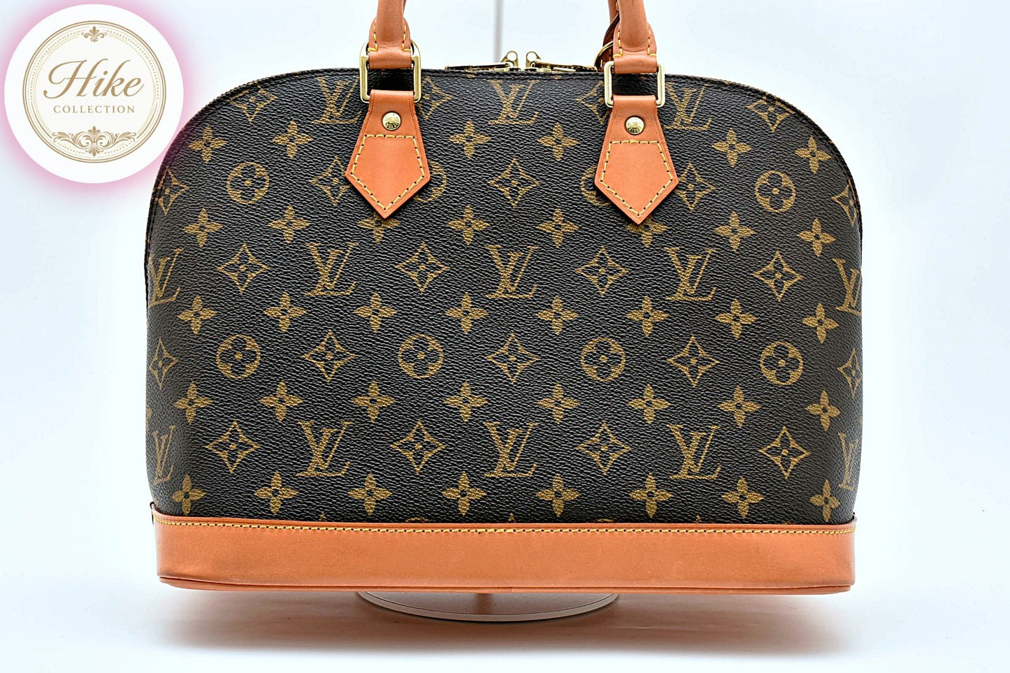 Louis Vuitton Alma PM Monogram Brown Handbag M53151 Authentic Condition *SA*