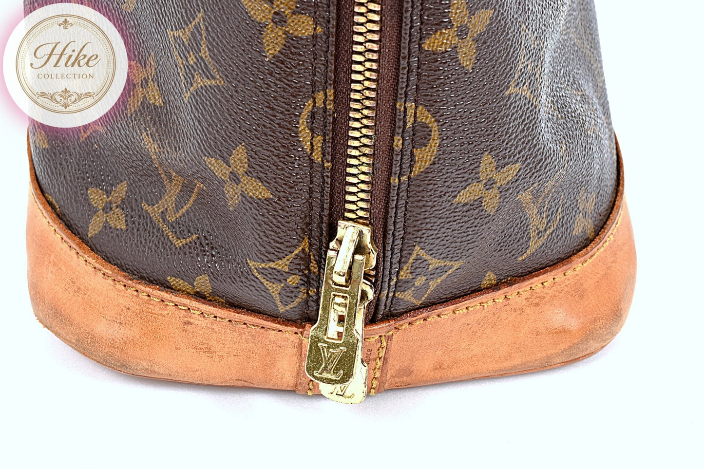 Louis Vuitton Alma PM Monogram Brown Handbag M51130 Authentic Condition *B*