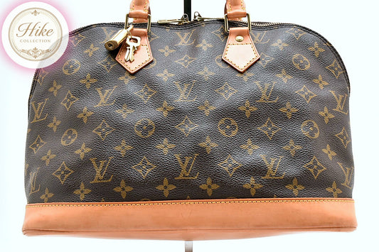 Louis Vuitton Alma PM Monogram Hand Bag M51130 Authentic Condition *A* B0151
