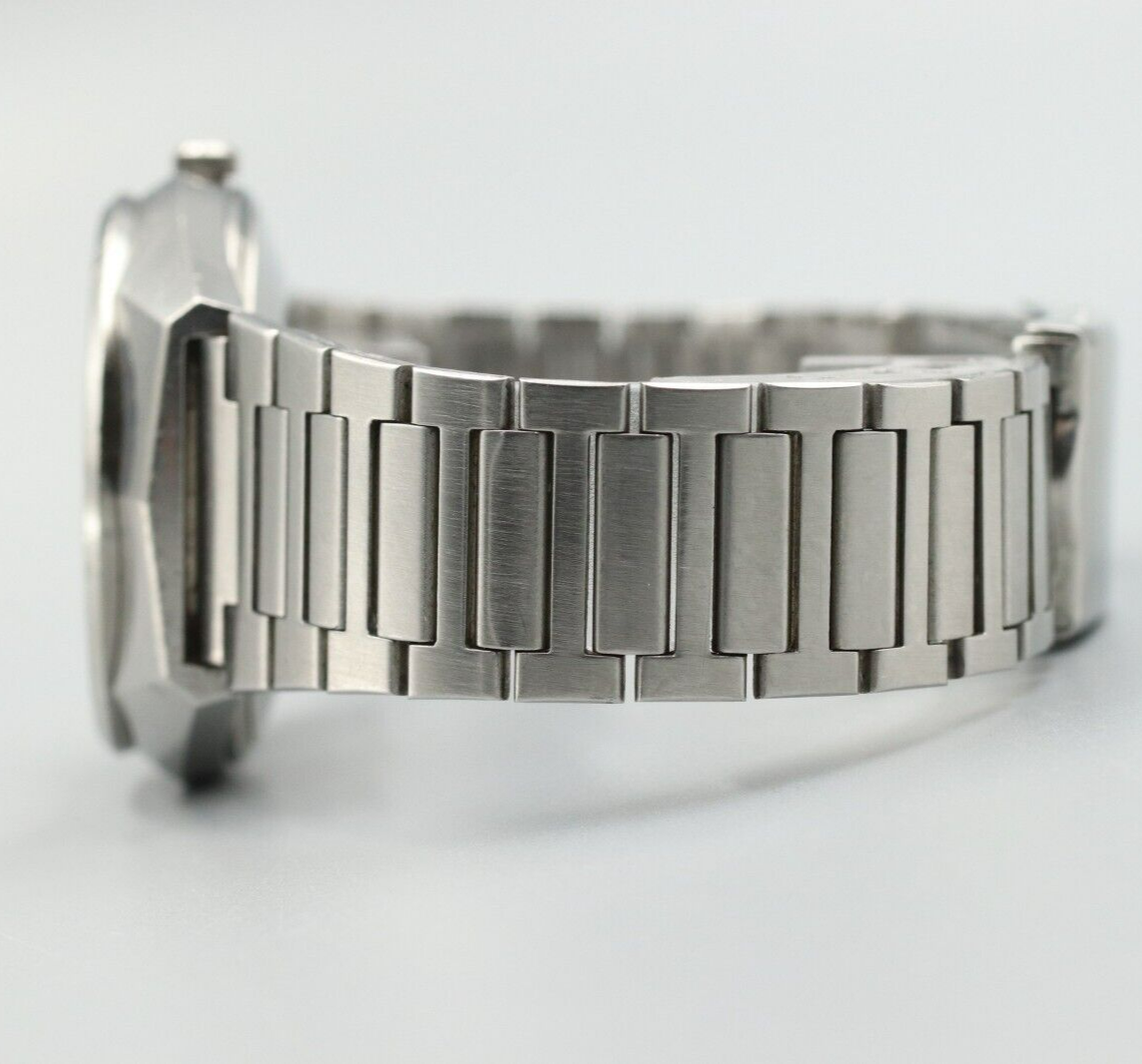 *Exc+4* Vintage SEIKO King 4823-8010 Quartz Silver Dial Day Date Mens Watch