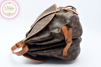 Louis Vuitton Saumur 43 Monogram Brown Shoulder Bag M42252 Authentic Condition A
