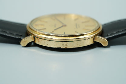 Vintage 1979 OMEGA Constellation Cal1230 Ref191.032 Qz Gold 33mm Mens Watch