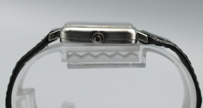 *Exc+5* Vintage OMEGA Geneve Cal.625 Hand Winding Silver Dial Square Women Watch