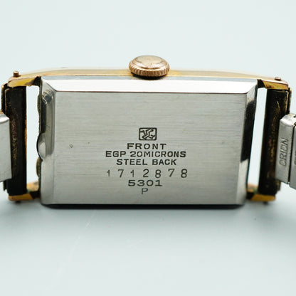 Exc+5 Vintage 1971 SEIKO DIASHOCK 5601 Hand Wind Gold 17 mm Women Watch