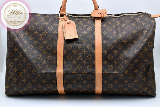 Louis Vuitton Keepall 60  Monogram Handbag M41422 Authentic Condition *SA* B0122